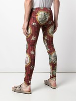 Thumbnail for your product : Vivienne Westwood Baseball wallpaper-print leggings
