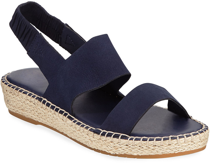 navy espadrille sandals