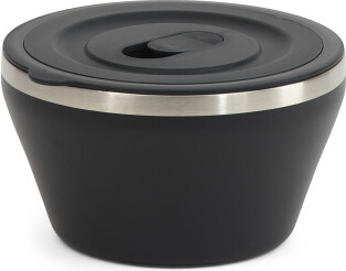 TJMAXX 40Oz Stainless Steel Microwave Safe Bowl