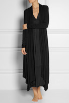 Thumbnail for your product : Donna Karan Sleepwear Stretch-jersey robe