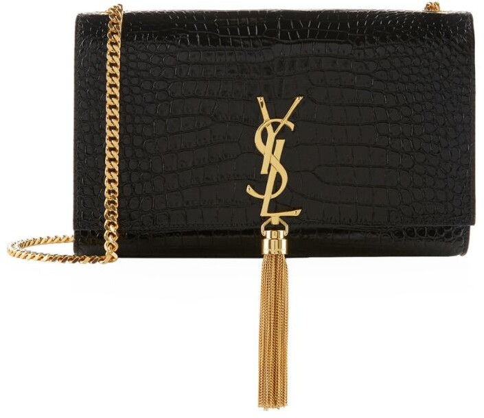 croc ysl bag