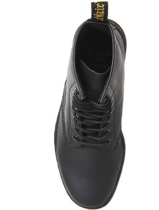 Dr. Martens Newton 8 Eye Boots Black Leather