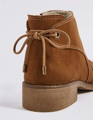 Marks and Spencer Tie Back Ankle Boots