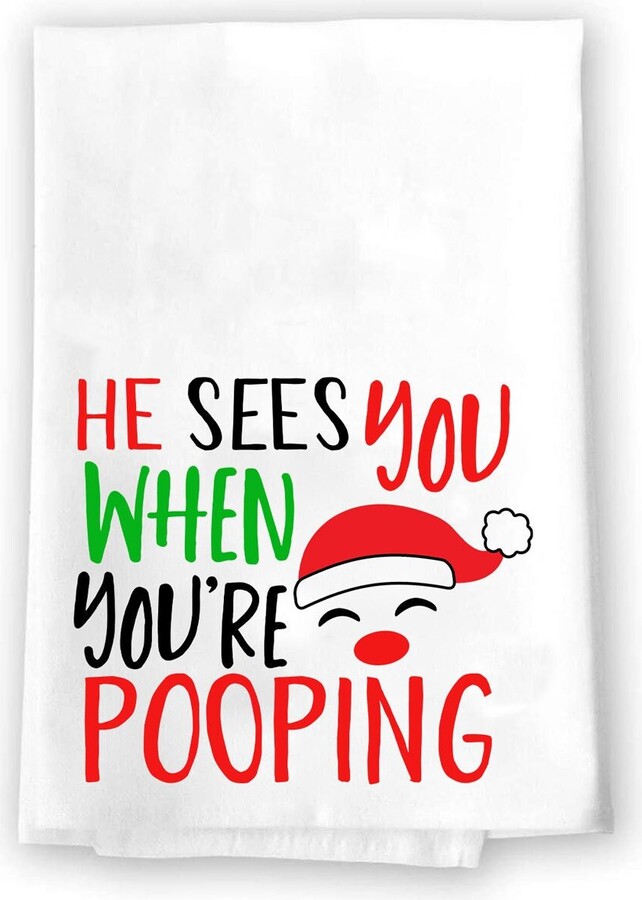 Funny Christmas Hand towels