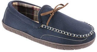 Dockers Plaid Lined Moccasin Slippers