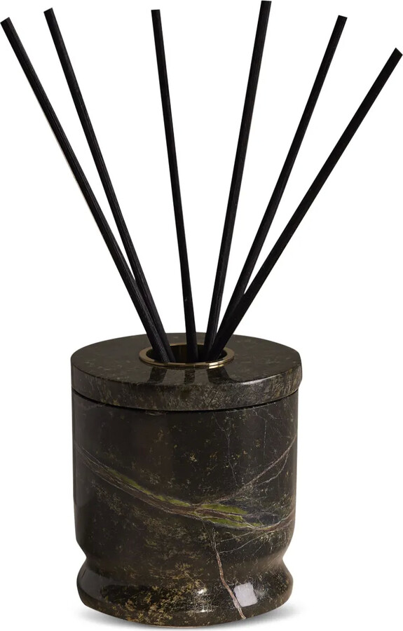 Soho Home Leather & Oud Forest Green diffuser (150g)