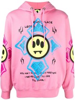 Thumbnail for your product : BARROW Graphic Print Drawstring Hoodie