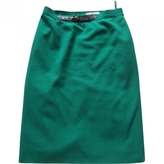 Thumbnail for your product : Gucci Green Wool Skirt