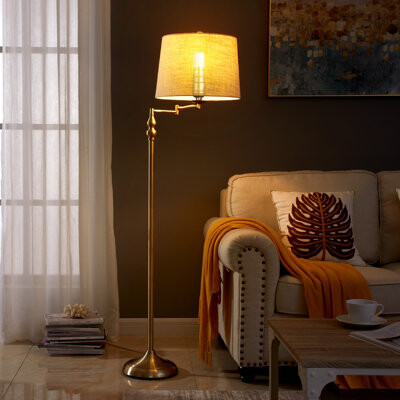 VEVOR Lamp Rewire Kit, E26 Lamp Socket with 12 ft Matching Cord, Antique Bronze Finish, Lamps Making Kit with All Essential Hardware, Light Wiring Kits for