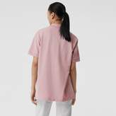 Thumbnail for your product : Burberry Check Placket Cotton PiquÃ© Polo Shirt