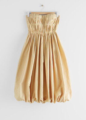 And other stories Bustier Balloon Mini Dress