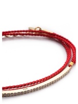Thumbnail for your product : Shashi Bar Wrap Bracelet