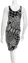 Thumbnail for your product : Torn By Ronny Kobo Sleeveless Patterned Dress w/ Tags