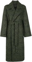 Thumbnail for your product : Karen Walker Dark Matter houndstooth-pattern coat