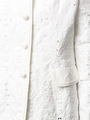 Ermanno Scervino Embroidered Single-Breasted Jacket