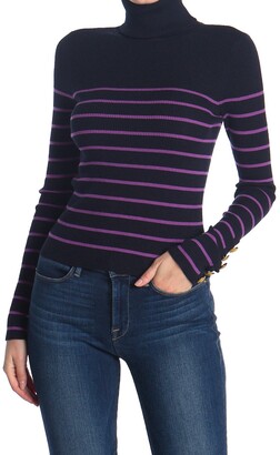 alc striped turtleneck