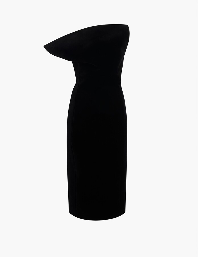 Sato Dress in Black Velvet