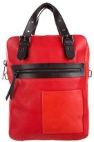 Thumbnail for your product : Christian Louboutin Bicolor Leather Satchel