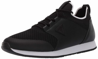 guess black slip ons