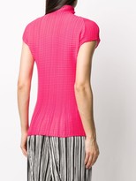 Thumbnail for your product : Issey Miyake High Neck Textured Top
