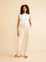 Thumbnail for your product : Albaray Organic Cotton Blend Wide Leg Joggers