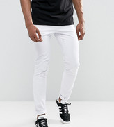 Thumbnail for your product : ASOS Tall Skinny Chinos In White
