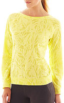 Thumbnail for your product : JCPenney Xersion Burnout Back-Zip Sweatshirt - Tall
