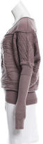 Thumbnail for your product : Yigal Azrouel Wool Patterned Knit Sweater