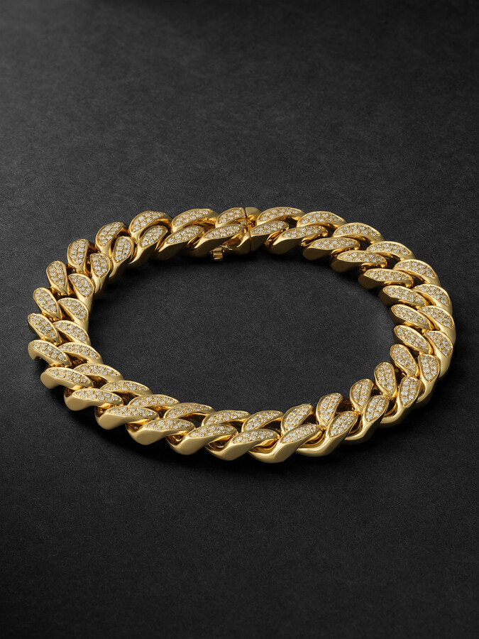 18-Karat Gold Diamond Bracelet