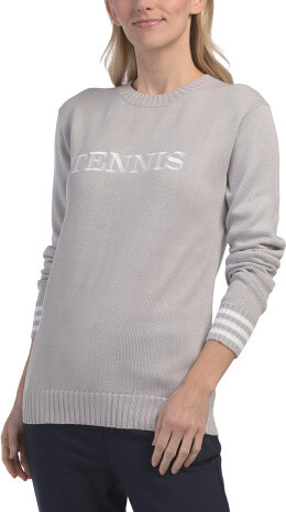 TJMAXX Tennis Sweater For Women, Acrylic