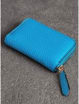 Thumbnail for your product : Burberry Embossed Leather Ziparound Coin Case
