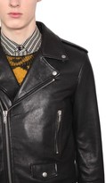 Thumbnail for your product : Saint Laurent Embellished Classic Leather Biker Jacket