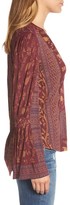 Thumbnail for your product : Lucky Brand Women's Mix Print Peasant Top