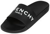 Givenchy Claquettes En Caoutchouc Avec Logo Estampé