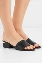 Thumbnail for your product : Alexander Wang Lou Leather Sandals - Black