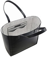 Thumbnail for your product : Loeffler Randall Black Leather Open Tote