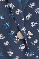 Thumbnail for your product : Diane von Furstenberg Printed Silk Blazer