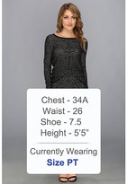 Thumbnail for your product : Nicole Miller Lace Knit Blouson Dress