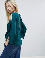 Thumbnail for your product : Minimum Embroidered Sleeve Top