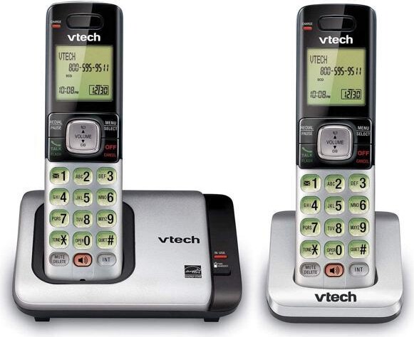 Vtech Crdls Phone,2hs,cid,blk/