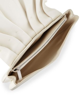 The Row Fan Bag 10 Leather Clutch Bag