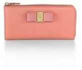 Thumbnail for your product : Ferragamo Miss Vara Bow Zip-Around Wallet