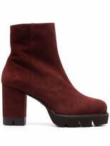 Thumbnail for your product : Stuart Weitzman Block Heel Ankle Boots