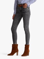 Thumbnail for your product : Ralph Lauren Polo High Rise Skinny Jeans, Grey