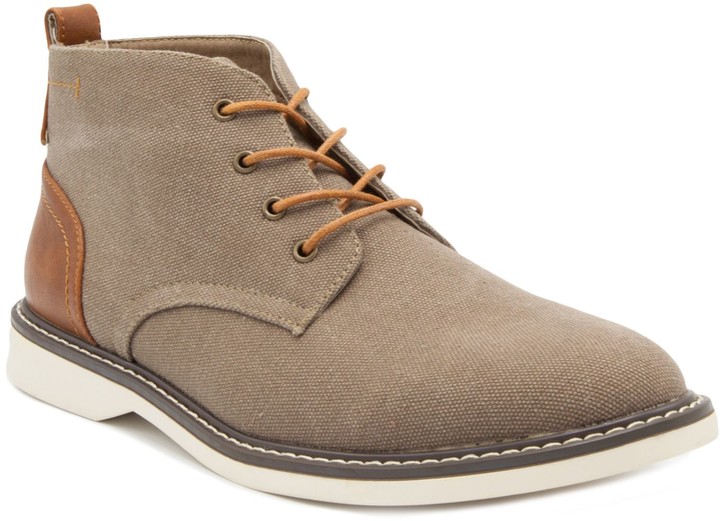 mens canvas chukka boots