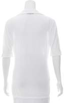 Thumbnail for your product : Loro Piana Short Sleeve Button-Up Top