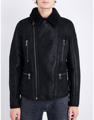 Belstaff Tonal shearling jacket