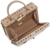 Thumbnail for your product : Dolce & Gabbana Dolce Box Floral Raffia Top Handle Bag