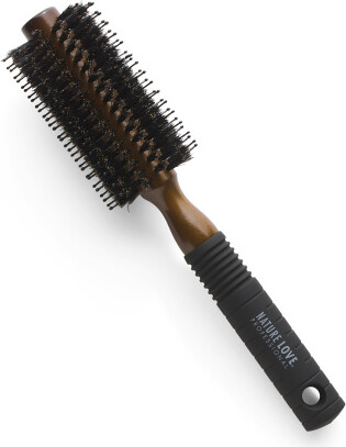 TJMAXX 12 Row Boar Bristle Round Hairbrush