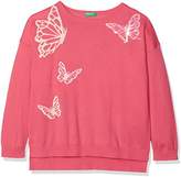 Thumbnail for your product : Benetton Girl's Sweater L/S Jumper,(Manufacturer size: XL)